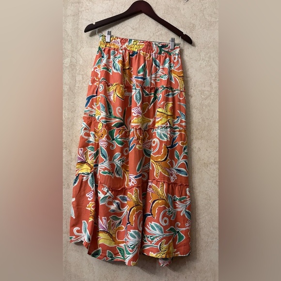 Rachel Rachel Roy Floral Tiered Maxi Skirt - Picture 2 of 3